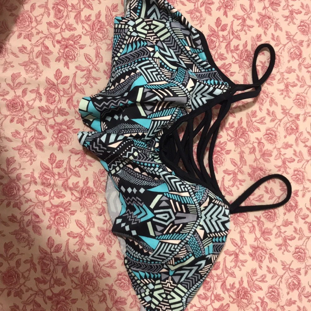 Blue/teal bikini top!!